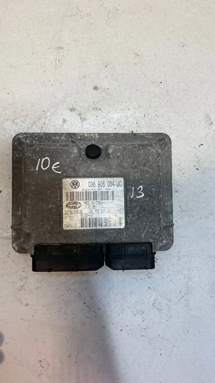 Volkswagen Polo (2005 - 2009) 036906034JC Блок управления двигателем (ЭБУ) — фото 1