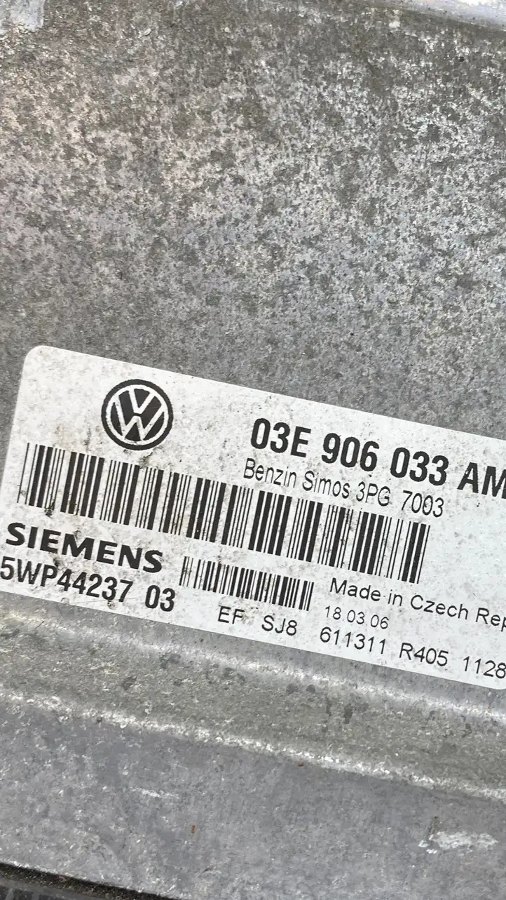 Skoda Fabia Mk1 (6Y) (1999 - 2007) 03E906033AM Комплект системы зажигания — фото 2