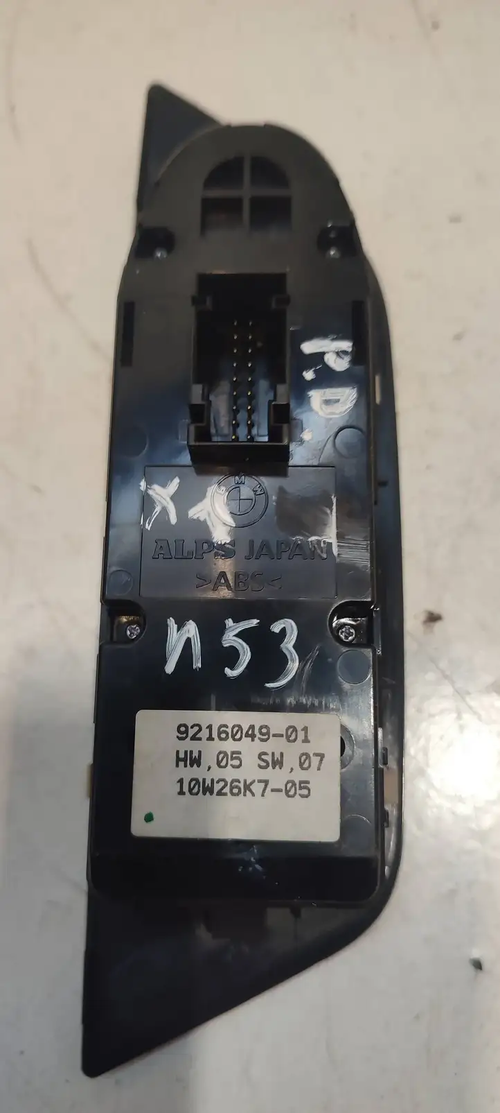 BMW X1 E84 (2009 - 2015) 9216049 Кнопка стеклоподъемников — фото 2