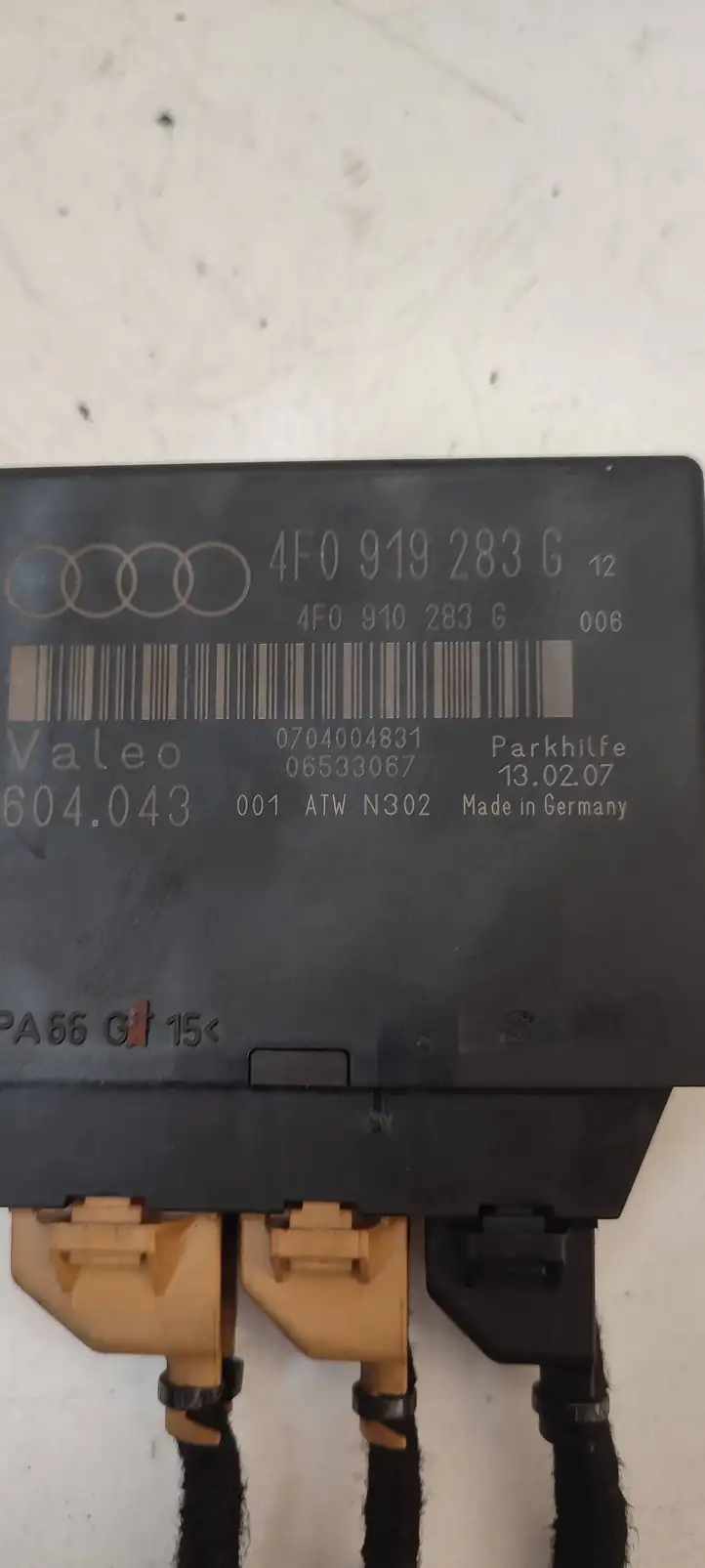 Audi Q7 4L (2005 - 2009) 4F0919283G Блок управления парктрониками — фото 3