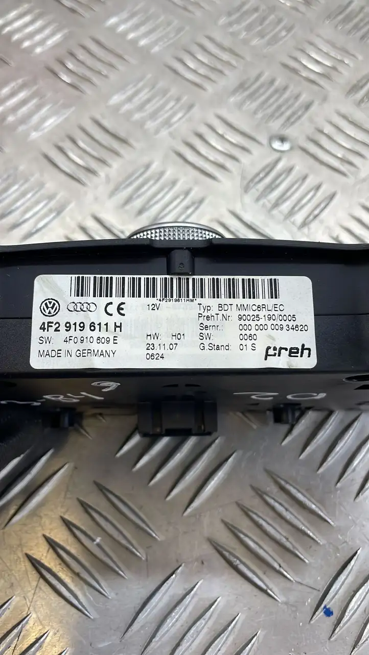 Audi A6 S6 C6 4F (2008 - 2011) 4F2919611 Контроллер мультимедийной системы — фото 2