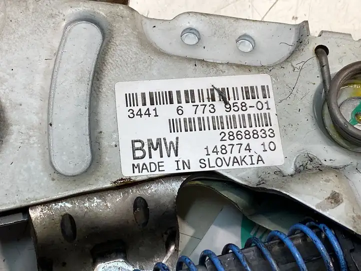 BMW 5 E60 E61 (2004 - 2010) 6773958 Механизм ручного тормоза (в салоне) — фото 4