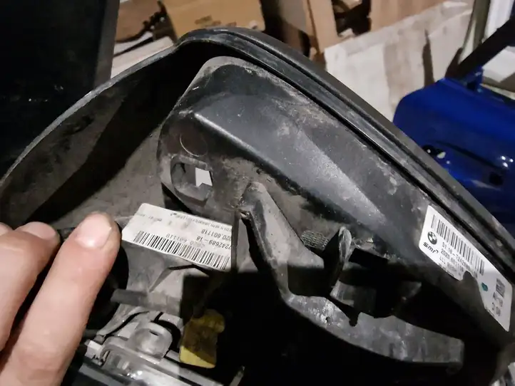 BMW 1 F20 F21 (2011 - 2019) 7242689 Боковое зеркало с электроприводом — фото 3