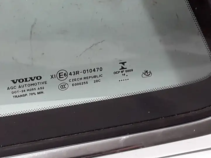 Volvo XC90 (2014 - 2019) 32206897 Заднее боковое стекло — фото 4