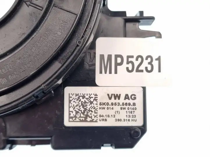 Skoda Octavia Mk2 (1Z) (2004 - 2013) 5K0953569B Контактное кольцо SRS — фото 4