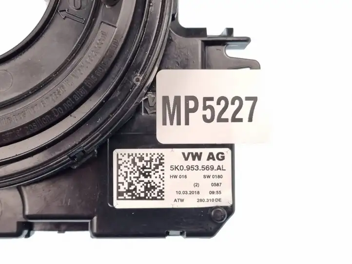 Skoda Octavia Mk3 (5E) (2013 - 2019) 5K0953569AL Контактное кольцо SRS — фото 4