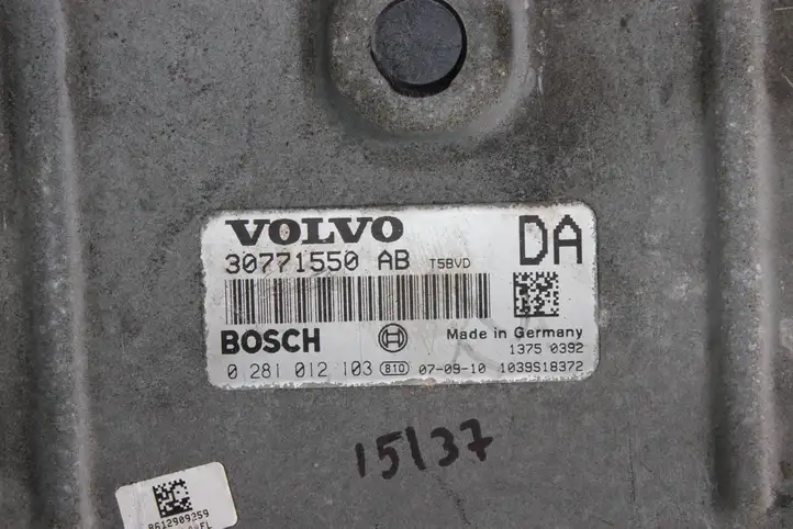 Volvo V70 (2004 - 2007) 30771550AB Блок управления двигателем (ЭБУ) — фото 2