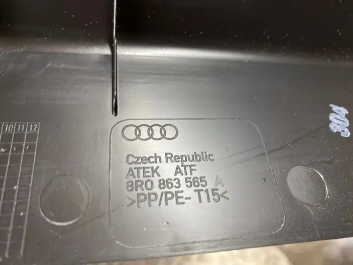 Audi Q5 SQ5 (2008 - 2012) 8R0863565A Обшивка ниши запасного колеса — фото 3