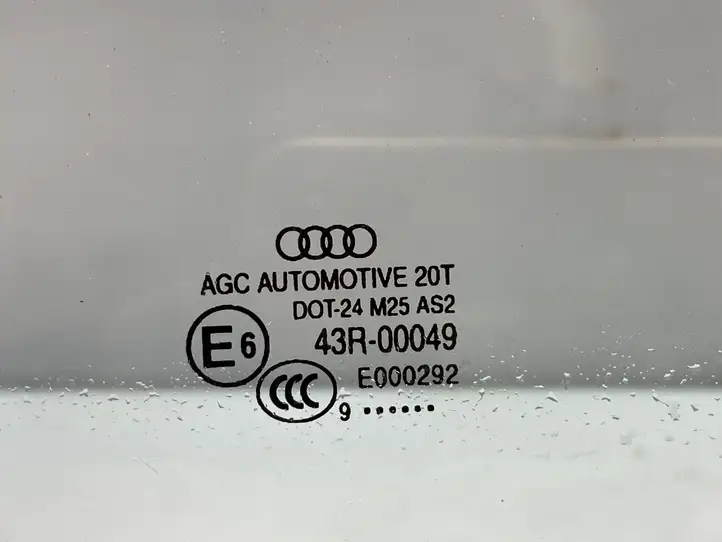 Audi Q5 SQ5 (2008 - 2012) DOT24M25AS2 Стекло передней двери — фото 2
