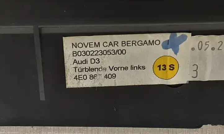 Audi A8 S8 D3 4E (2005 - 2007) 4E0867409 Декоративная накладка передней двери — фото 3