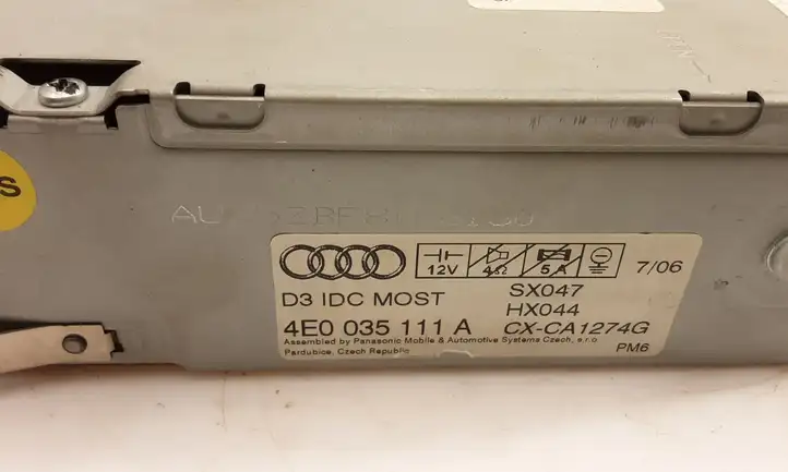 Audi A8 S8 D3 4E (2005 - 2007) 4E0035111A CD/DVD чейнджер — фото 4