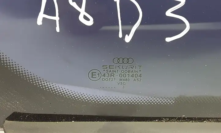 Audi A8 S8 D3 4E (2005 - 2007) Заднее боковое стекло — фото 2