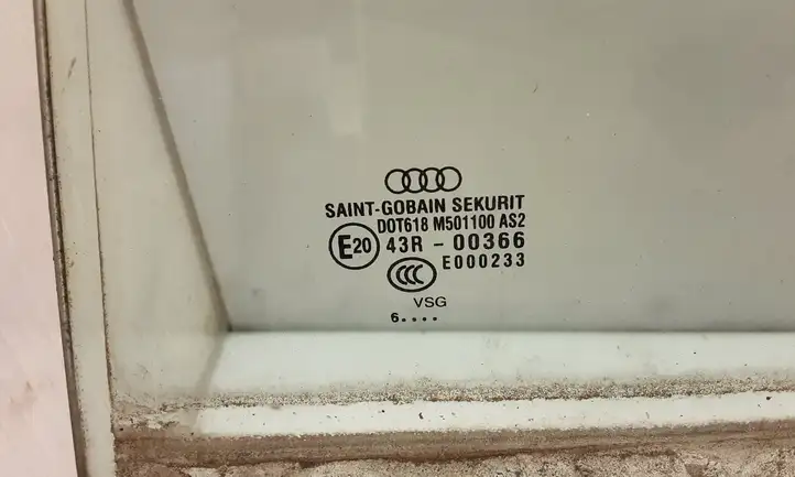 Audi A8 S8 D3 4E (2005 - 2007) DOT618M501100AS2 Стекло задней двери — фото 2