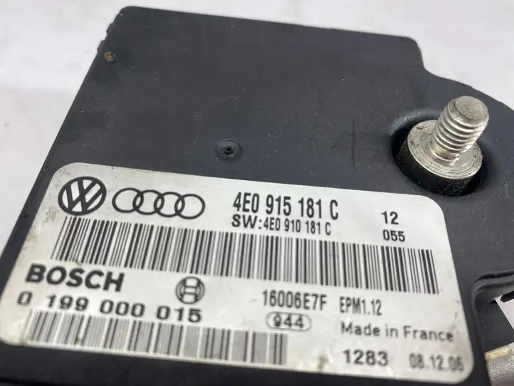 Audi A8 S8 D3 4E (2005 - 2007) 4E0915181C Прочие блоки управления — фото 2