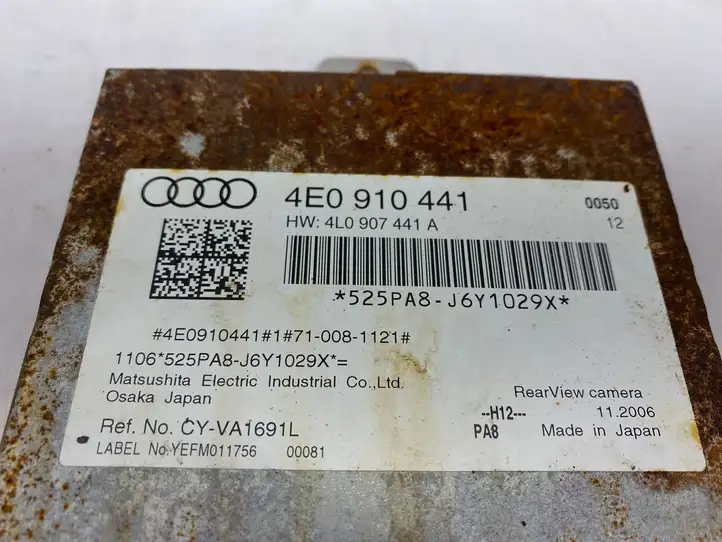 Audi A8 S8 D3 4E (2005 - 2007) 4E0910441 Модуль управления камерой — фото 2