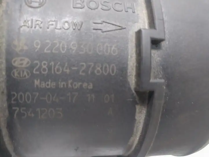 Hyundai Santa Fe (2005 - 2009) 9220930006 Датчик массового расхода воздуха — фото 2