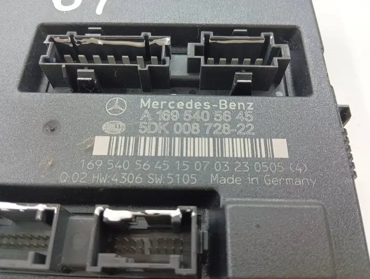 Mercedes-Benz A W169 (2004 - 2012) A1695405645 Модуль комфорта — фото 5