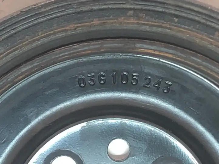 Audi A4 S4 B8 8K (2007 - 2011) 03G105243 Шкив коленчатого вала — фото 4
