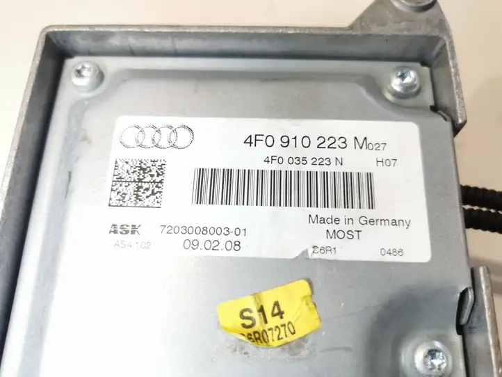 Audi A6 Allroad C6 (2006 - 2008) 4F0910223 Усилитель звука — фото 4