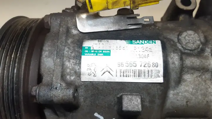 Citroen C5 (2004 - 2008) 9656572680 Компрессор (насос) кондиционера воздуха — фото 3