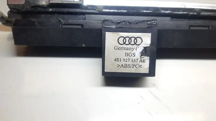 Audi A8 S8 D3 4E (2005 - 2007) 4E1927137AE Включатель аварийных фонарей — фото 5