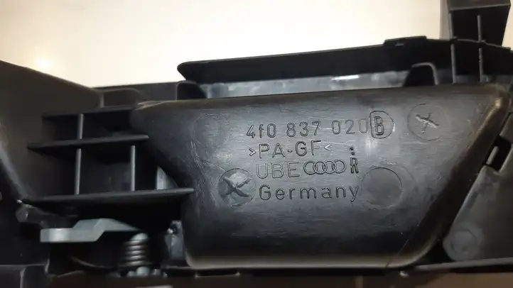 Audi A6 S6 C6 4F (2004 - 2008) 410837020 Внутренняя ручка двери — фото 4