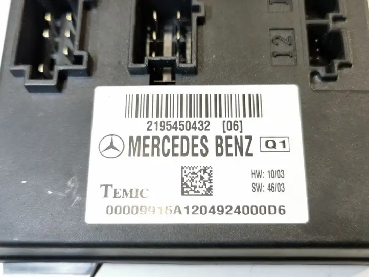Mercedes-Benz CLS C219 (2003 - 2011) 2195450432 Модуль комфорта — фото 2