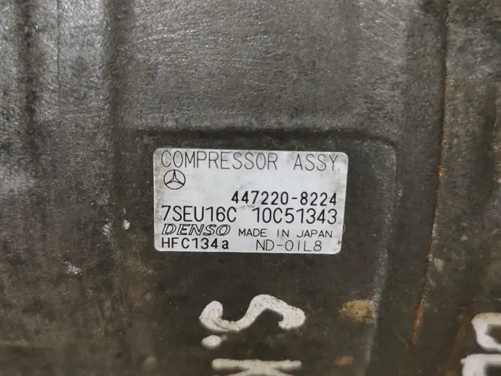 Mercedes-Benz S W220 (1998 - 2006) 4472208224 Компрессор (насос) кондиционера воздуха — фото 2