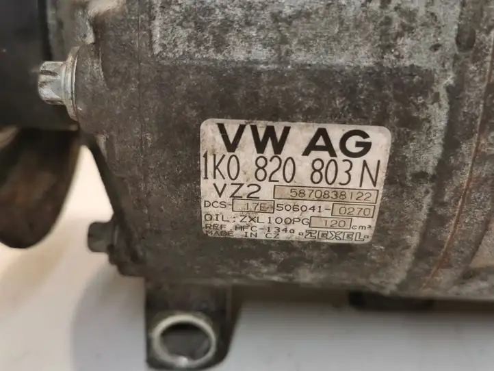 Volkswagen Golf V (2003 - 2009) 1K0820803N Компрессор (насос) кондиционера воздуха — фото 2