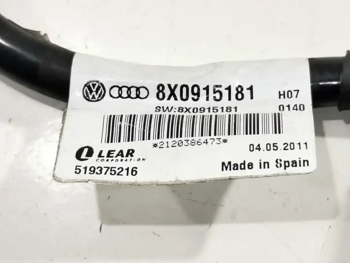 Audi A7 S7 4G (2010 - 2014) 8X0915181 Минусовой провод аккумулятора — фото 2