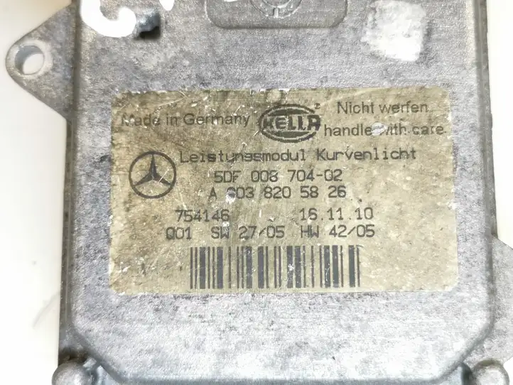 Mercedes-Benz CLS C219 (2003 - 2011) 5DF00870402 Блок розжига ксенона — фото 3