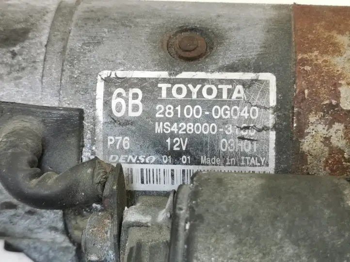 Lexus IS 220D-250-350 (2005 - 2010) 281000G040 Стартер — фото 2