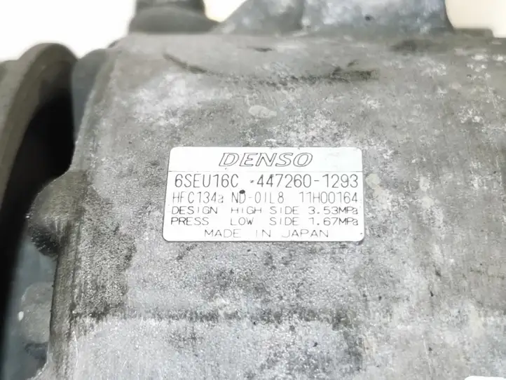 Lexus IS 220D-250-350 (2005 - 2010) 6SEU16C Компрессор (насос) кондиционера воздуха — фото 4