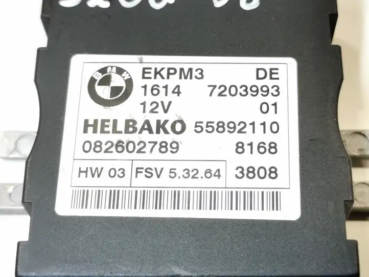 BMW 5 E60 E61 (2004 - 2010) 7203993 Блок управления топливным насосом — фото 2