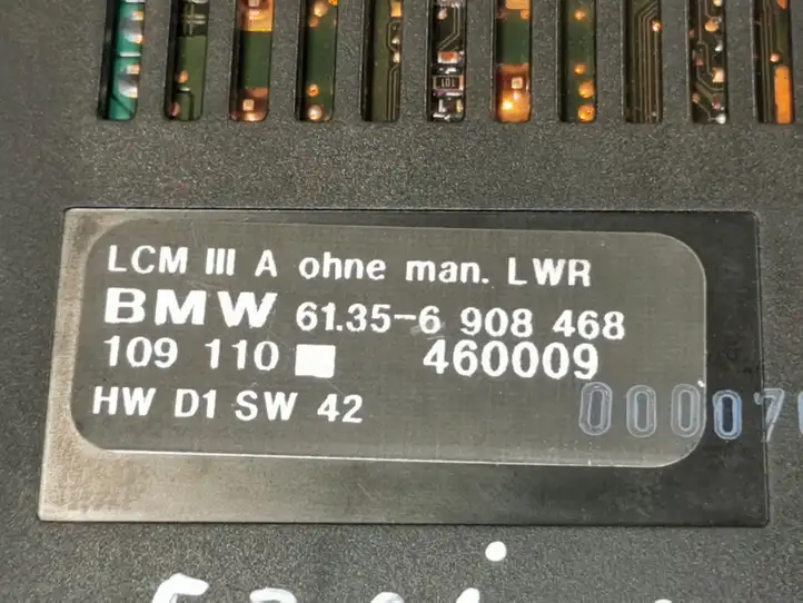 BMW 5 E39 (1996 - 2003) 61356908468 Блок управления светом — фото 2