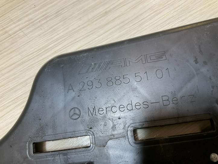 Mercedes-Benz EQC (2018 - )  A2938855101 Нижняя часть бампера