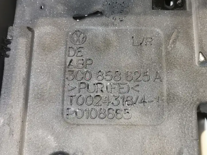Volkswagen PASSAT B6 (2005 - 2010) 3C0858625A Обшивка рулевой колонки — фото 5