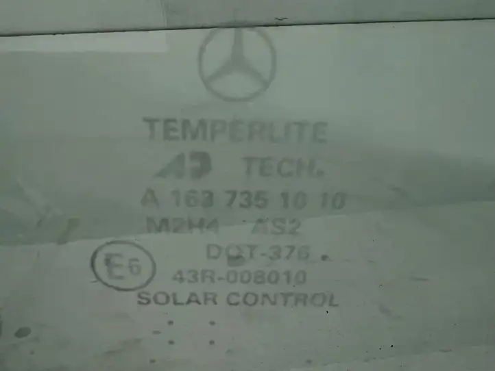 Mercedes-Benz ML W163 (1997 - 2005) A1637351010 Стекло задней двери — фото 5