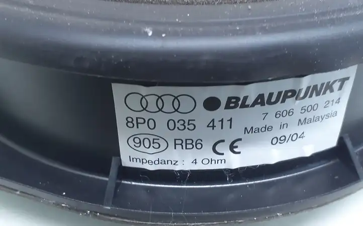 Audi A3/S3 8P (2004 - 2008)  8P0035411 Громкоговоритель (громкоговорители) в передних дверях