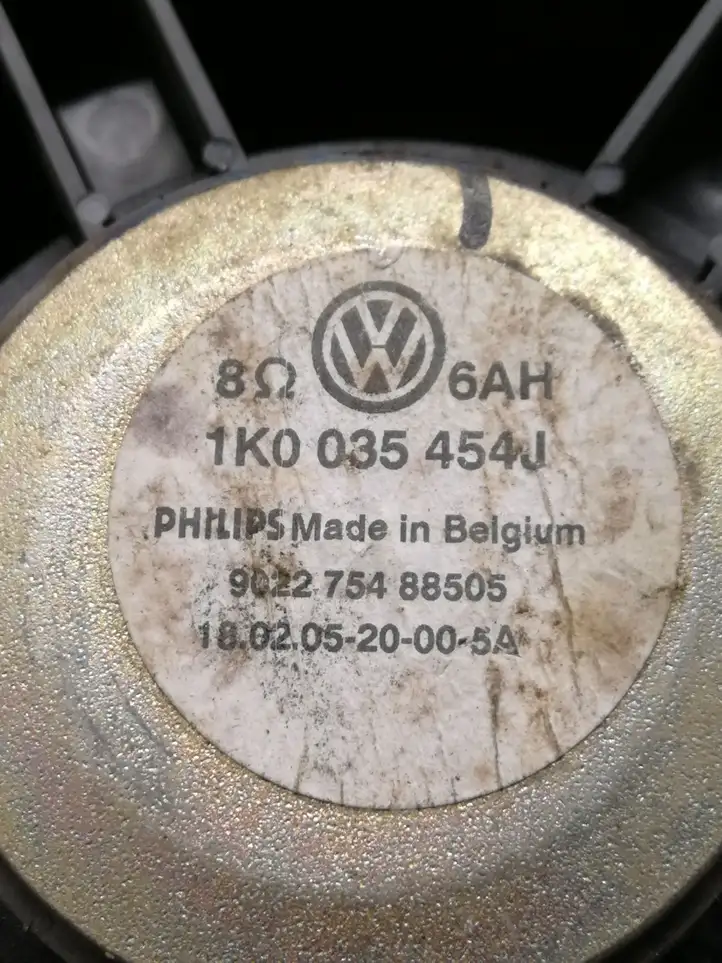 Volkswagen Golf V (2003 - 2009) 1K0035454J Динамики передних дверей — фото 4