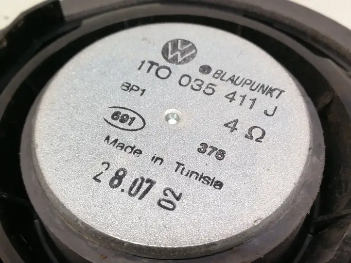 Volkswagen Touran I (2003 - 2010)  1T0035411J Громкоговоритель (громкоговорители) в передних дверях