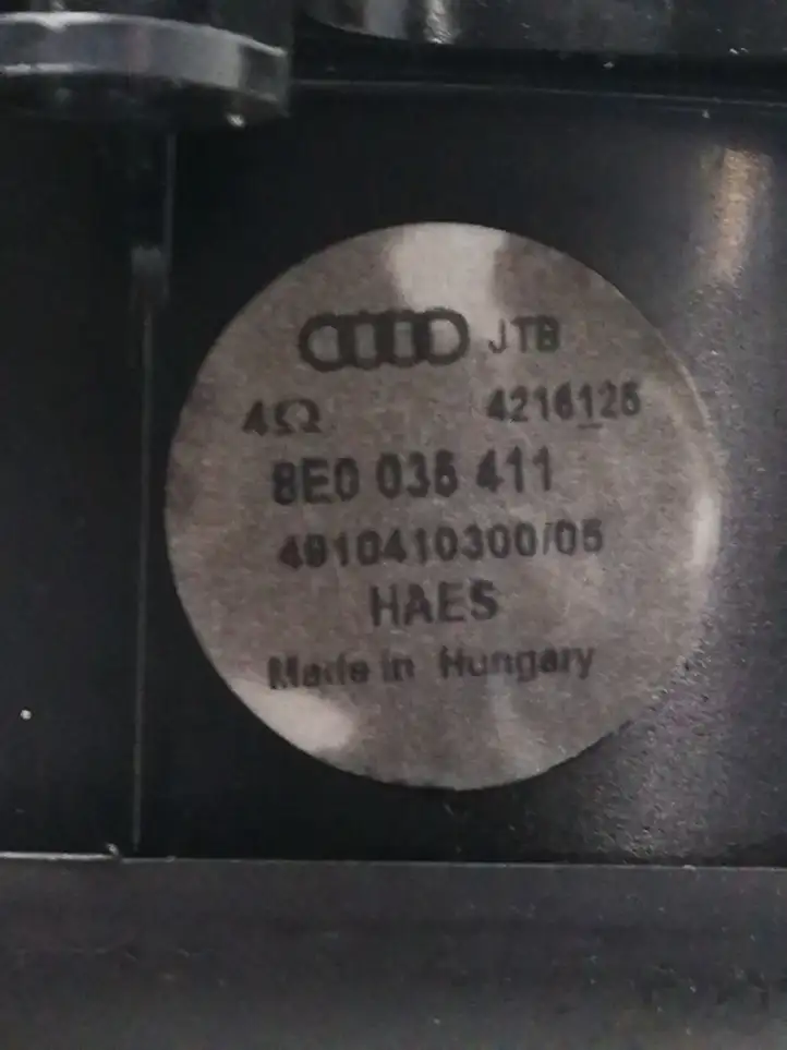 Audi A4 S4 B7 8E 8H (2004 - 2009) 8E0035411 Динамики передних дверей — фото 2