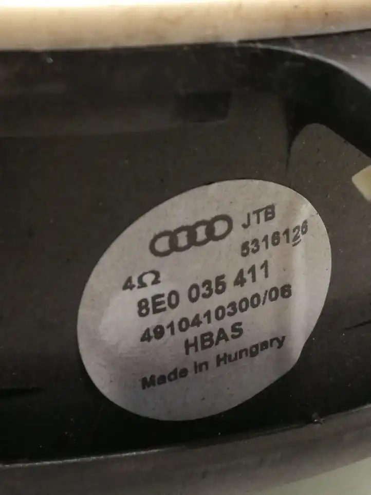 Audi A4 S4 B7 8E 8H (2004 - 2009) 8E0035411 Динамики передних дверей — фото 2