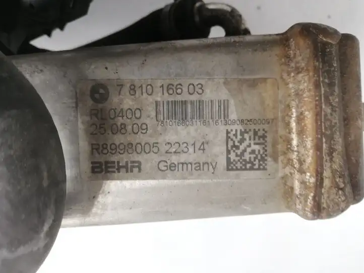 BMW 3 E90 E91 (2005 - 2012) 781016603 Охладитель клапана EGR — фото 4