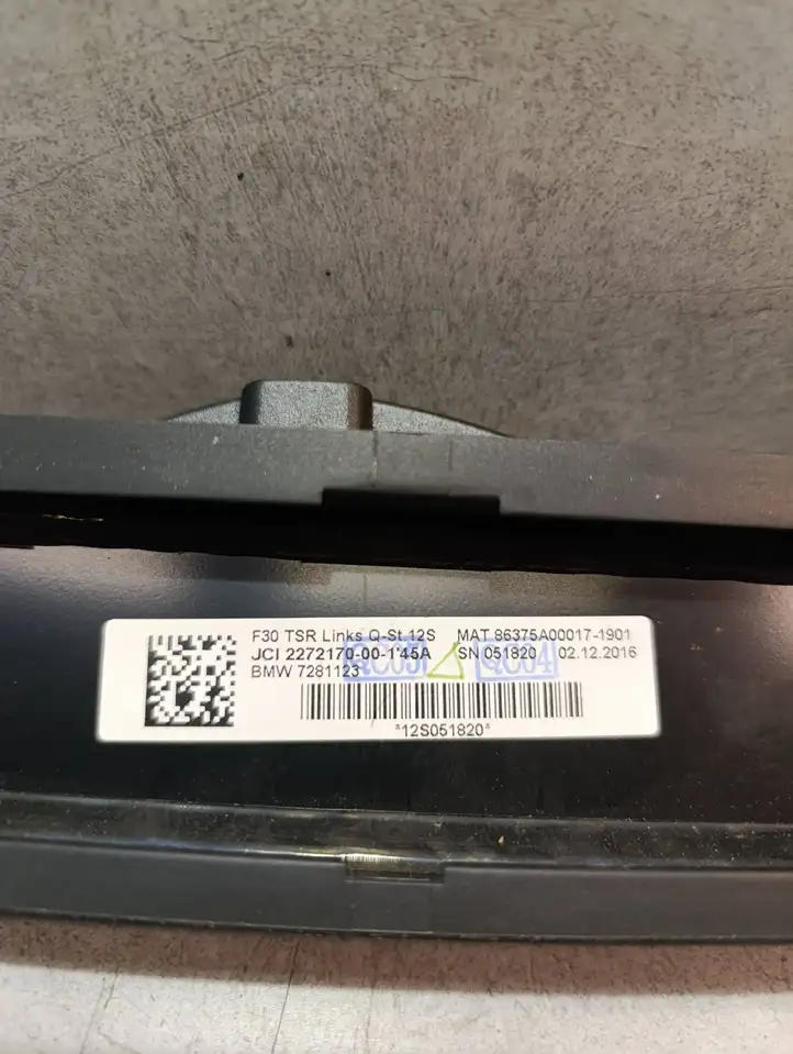 BMW 3 F30 F35 F31 (2012 - 2018) 2272170 Солнцезащитная шторка заднего бокового окна — фото 4