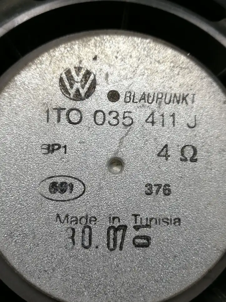 Volkswagen Touran I (2003 - 2010) 1T0035411J Динамики передних дверей — фото 4
