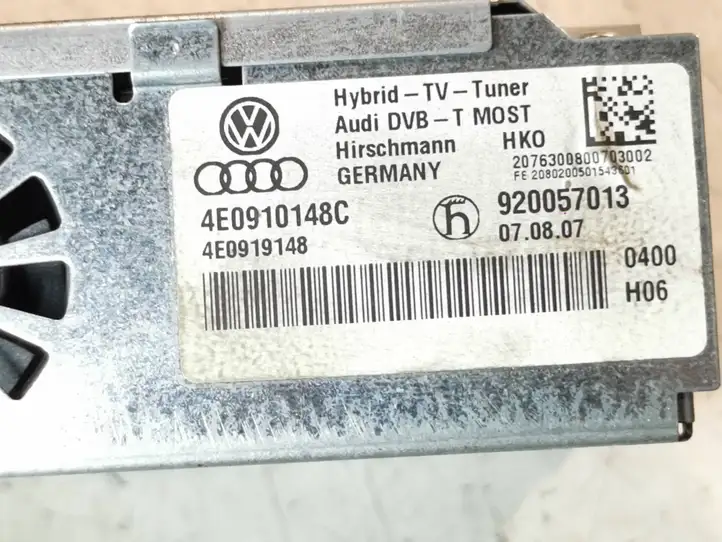Audi A6 S6 C6 4F (2008 - 2011) 4E0910148C Модуль управления видео — фото 3