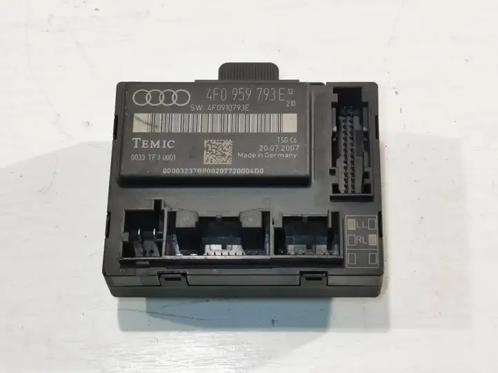 Audi A6 S6 C6 4F (2008 - 2011) 4F0959793E Блок управления дверью — фото 1
