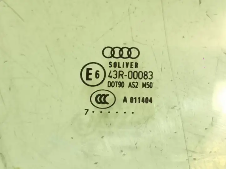Audi A6 S6 C6 4F (2008 - 2011) 43R00083 Стекло передней двери — фото 2