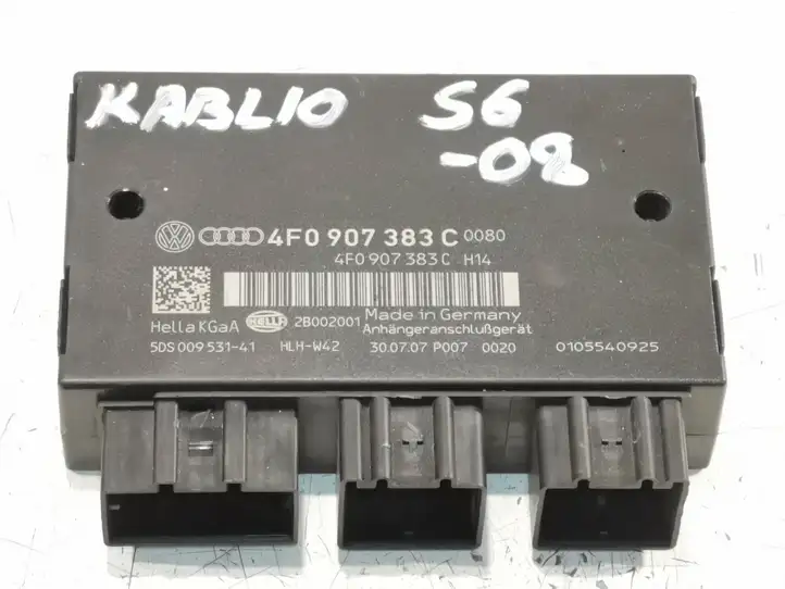Audi A6 S6 C6 4F (2008 - 2011) 4F0907383C Комплект буксировочного крюка — фото 6
